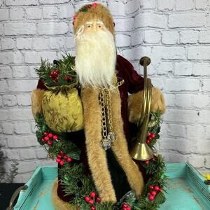 Christmas Around the World Anglican Father Christmas Musical Tree Topper